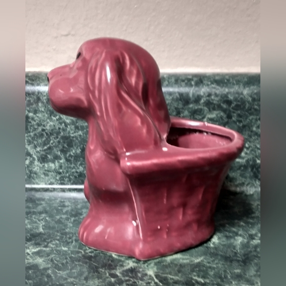 Shawnee pottery vintage Puppy planter - Picture 5 of 10